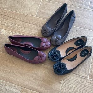 3 pair BOC flats.